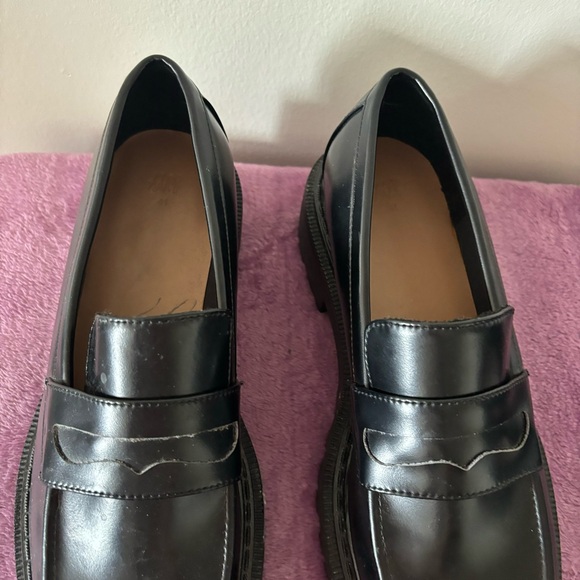 NEW H&M Chunky Loafers in Black - Picture 10 of 14